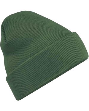 BEECHFIELD® Volwassenen Van Originele Geboeide Beanie (Mosgroen)