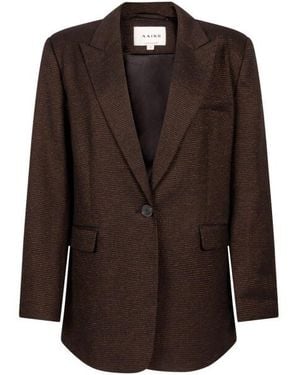 Aaiko Kendal Check Vis 570 - Bruin