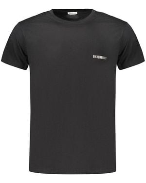 Bikkembergs Zwarte Katoenen T-Shirt