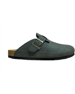 Palladium Penguin Pappy Khaki Mules - Black