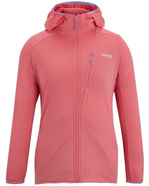 Regatta Kadley Full Zip Hoodie (Perzik Roze)