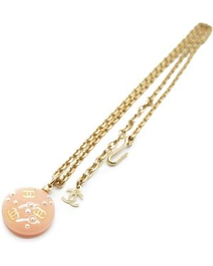 CHANEL Metalen Ketting Cc - Metallic