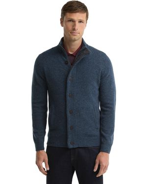 Barbour Vest Gebreid - Blauw