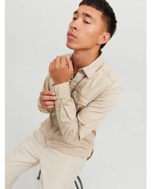 Jack & Jones 12138115 Sheridan Shirt Crockery Jack & Jo - Naturel