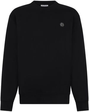 Philipp Plein Round Neck Sweatshirt Basic - Zwart