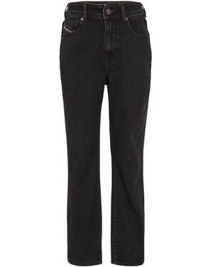 DIESEL 2004 Denim Rechte Been Jeans - Zwart