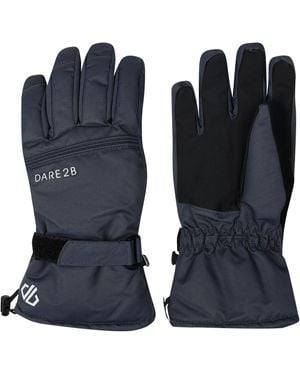 Dare 2b Worthy Ski Gloves (Ebony) - Blue