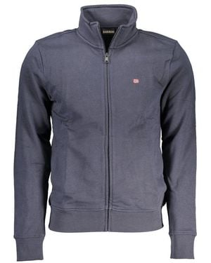 Napapijri Katoenen Sweatshirt - Blauw