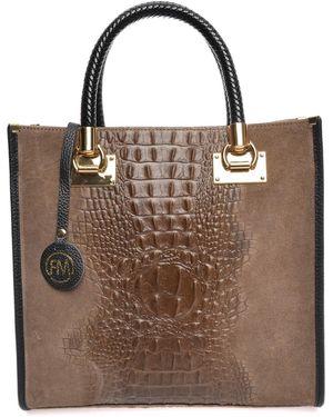 Roberta M Rundleer Tas - Bruin