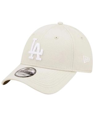 KTZ 9Forty La Dodgers-Baseballpet Voor Volwassenen /Wit)