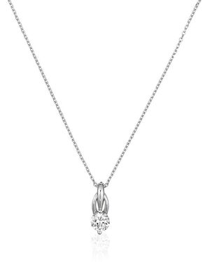 Orphelia 925 Sterling Chain With Pendant - Metallic