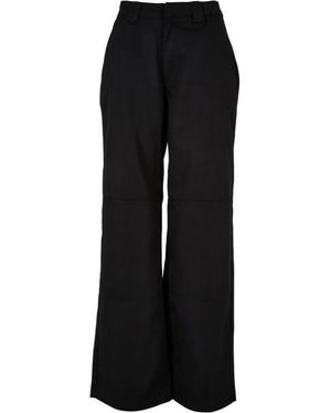 Urban Classics Rechte Pijp Werkbroek - Zwart