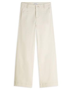 Summum Flare Pant Core Stretch Twill 4S2913-12438 - Wit
