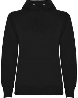 Roly Urban Hooded Polycotton Sweatshirt - Zwart