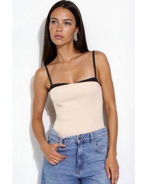 Hiccup Contrast Detailed Top - Blue
