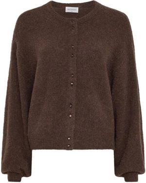 Moss Copenhagen Mschbondie Hope Cardigan - Bruin