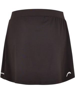 Head Club Plooirok Lang Tennis - Zwart