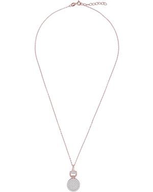 Orphelia 'Alisia' 925 Sterling Chain With Pendant - Metallic