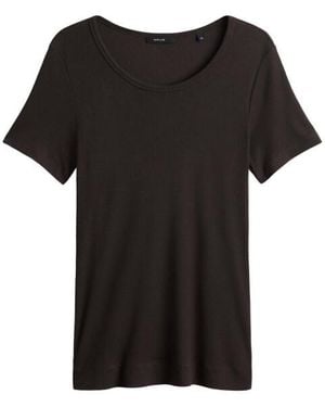Opus Top Korte Mouw 10576713211444 - Zwart