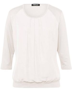 FRANK WALDER Top Lange Mouw Nos722426 - Wit