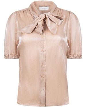 Nukus Blouse Korte Mouw Nkf02161 Alberta - Roze