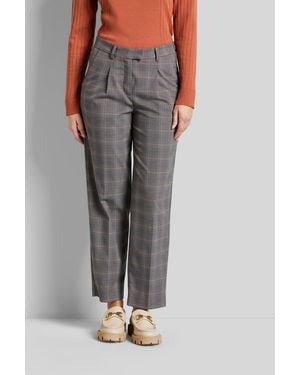 Bugatti Damen Broek Met Plooien - Oranje