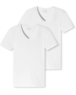 Schiesser T-Shirt - Wit