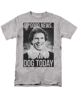 Elf T-Shirt Voor Volwassenen Met De Tekst 'Must Love Dogs' (Atletische Heide) - Grijs