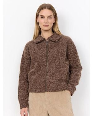 Soya Concept Sc-Hira 2 Vest Chocolate - Bruin