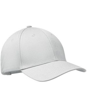 Midocean Bahama's Katoen 6 Paneel Baseball Cap - Wit