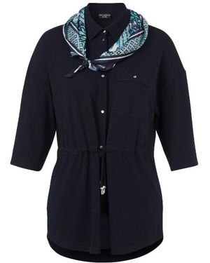 Via Appia Due Blouse Lange Mouw 2612727 - Blauw
