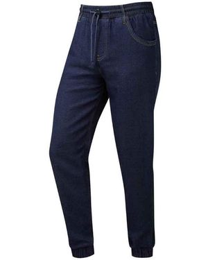 PREMIER Volwassen Uniseks Artisan Chef Joggingbroek Denim) - Blauw