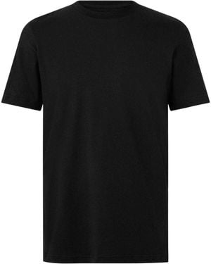 PUMA T-Shirt Van Katoen, Effen - Zwart