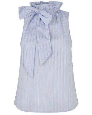 Modström Top Zonder Mouw 59260 Augusta - Blauw