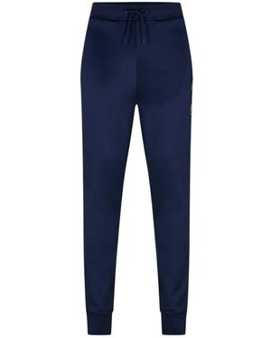 Born Rich Slim-Fit Joggingbroek Met Patroon Voor (Donkerblauw)
