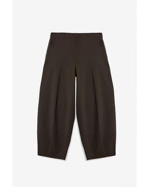 Grimelange Straight-Leg Pull-On Trousers - White