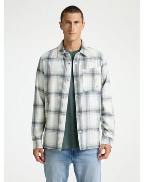 Chasin' 61120031 E11 Axel Ryze Overshirt Cha - Blauw