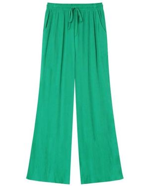 Grace & Mila Wijde Pantalon Matisse - Groen