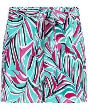 Lofty Manner Short Emely Dessin - Blauw