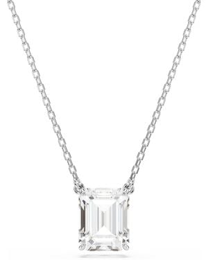 Swarovski 'Stilla' Base Metal Necklace - Metallic