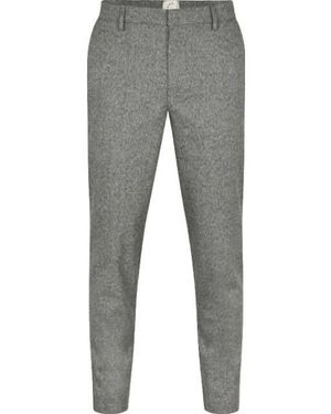 Plain Theopl 438 Pepper Melange - Grijs