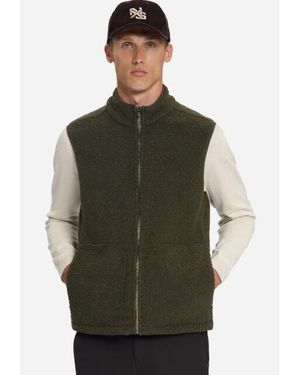 No Excess Vest 33100917 152 Moss - Groen