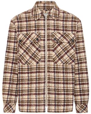 Solid Effen Shirt - Bruin