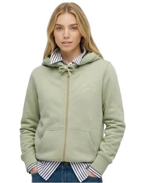 Superdry Essential Sweatshirt Voor - Wit