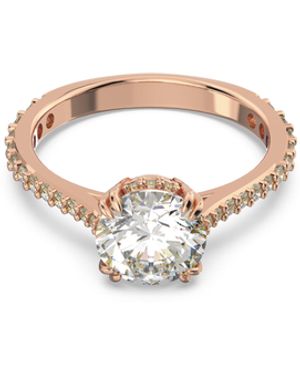 Swarovski 'Constella' Plated Metal Ring - Metallic
