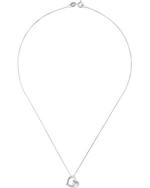 Orphelia 'Mera' 925 Sterling Chain With Pendant - Metallic