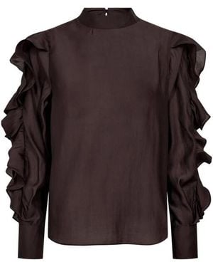 Cph Muse Blouse Lange Mouw 211464 Cmmolly - Bruin