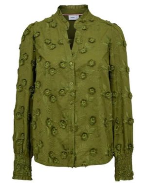 Numph Nulenea Blouse 707312 - Groen