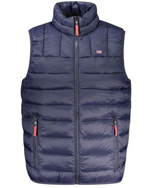 Norway 1963 Blu Poliammide Vest - Blue