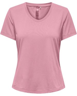 Only Play T-Shirt - Roze